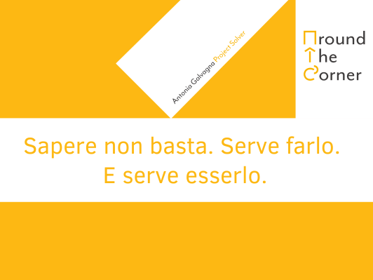 Sapere non basta. Serve farlo. E serve esserlo.